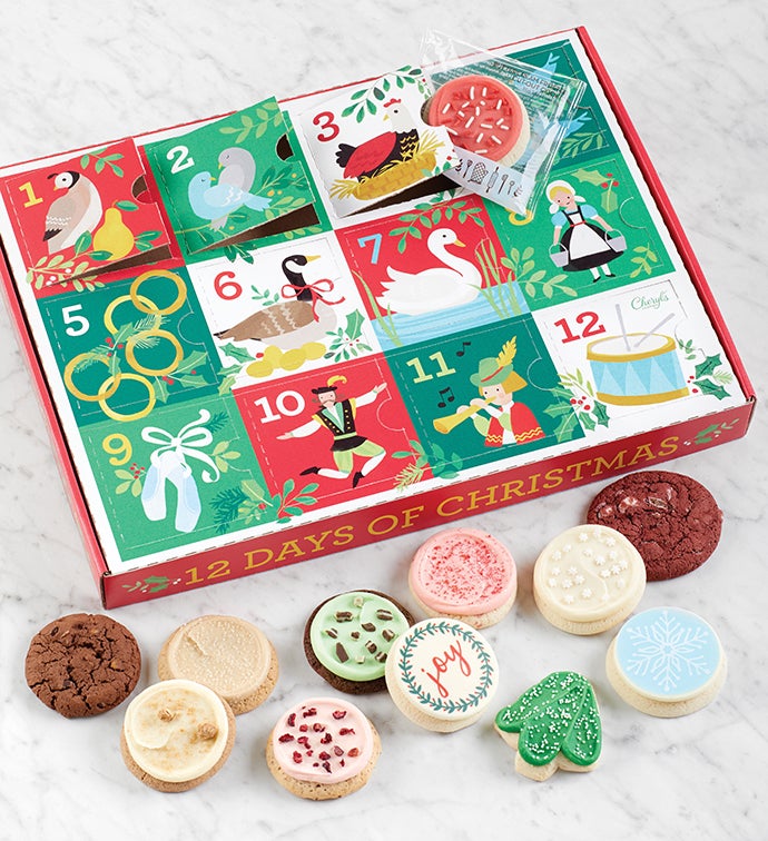 12 Days of Christmas Advent Calendar Gift Box